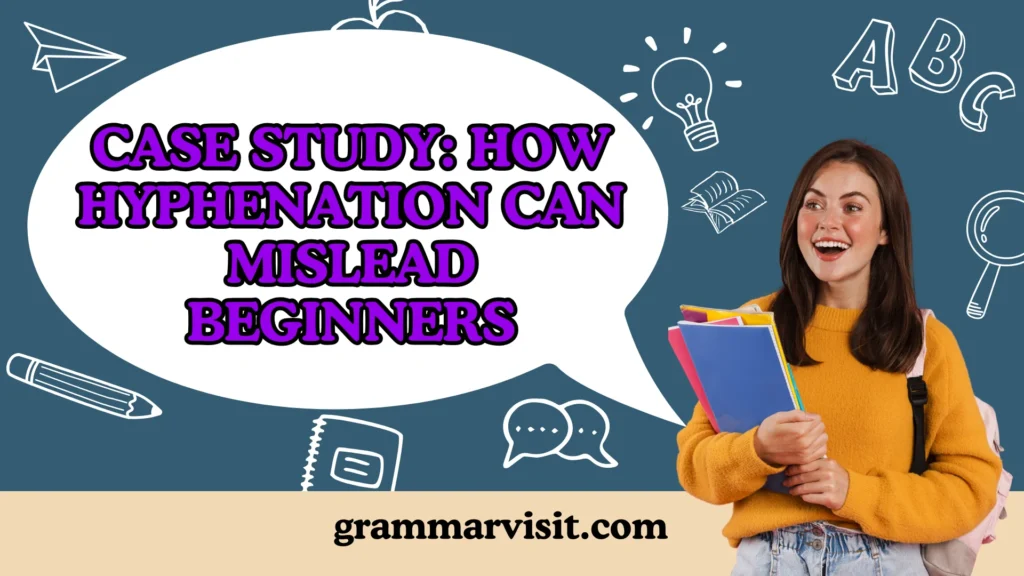 Case Study: How Hyphenation Can Mislead Beginners