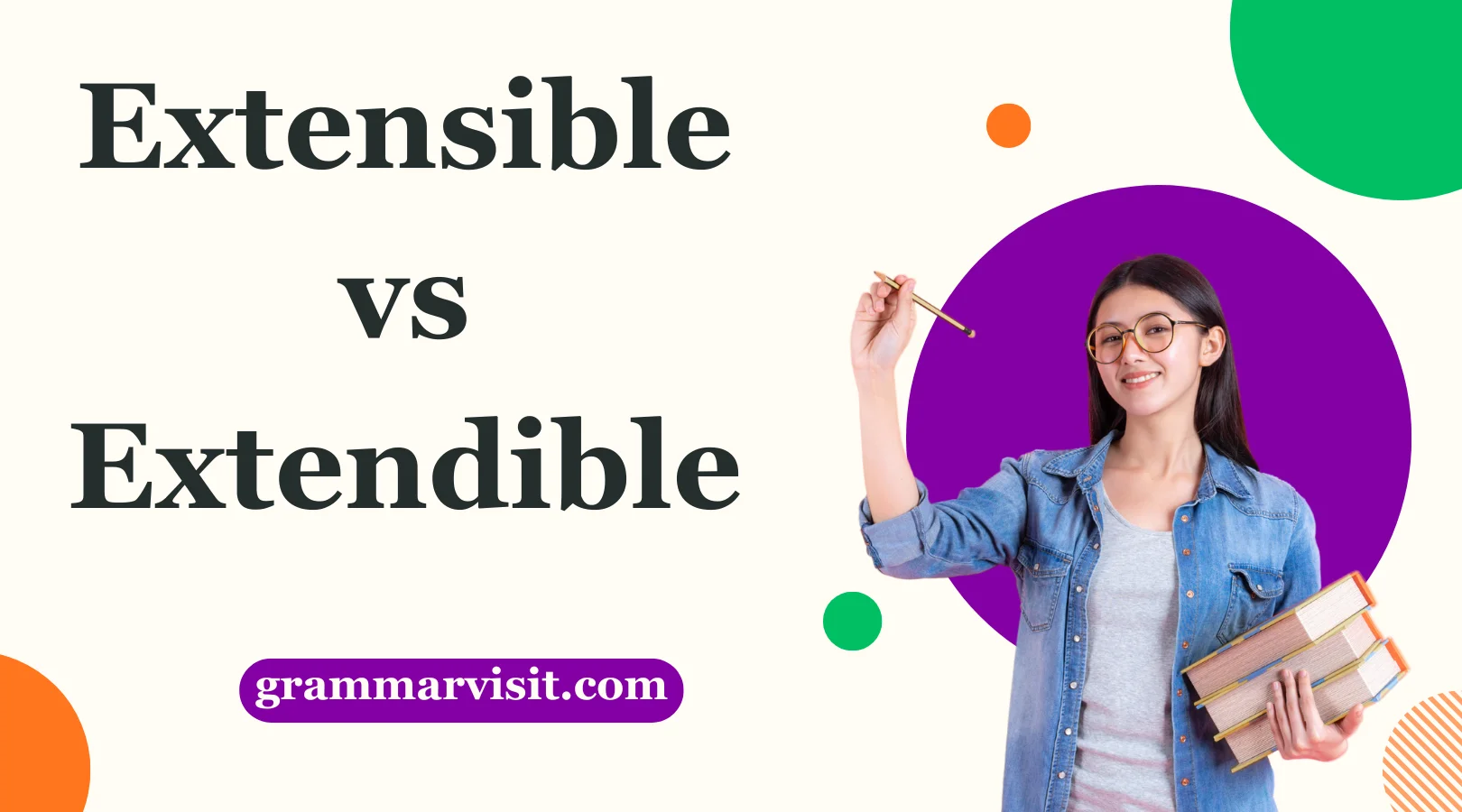 Extensible vs Extendible
