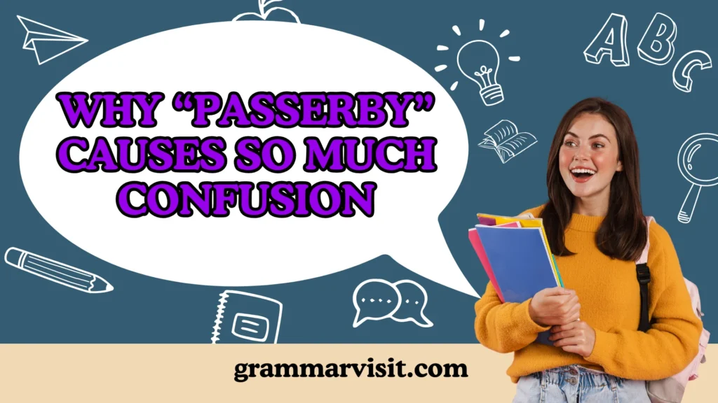Why “Passerby” Causes So Much Confusion