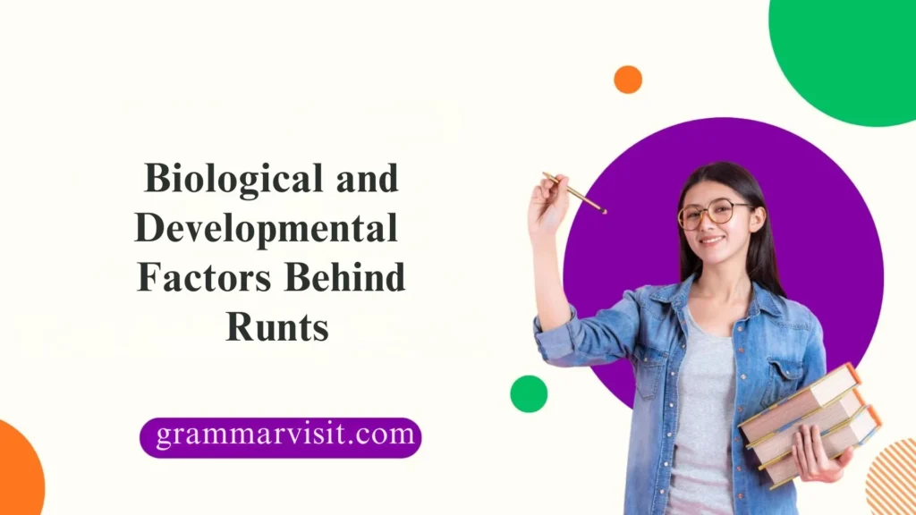 Biological and Developmental Factors Behind Runts