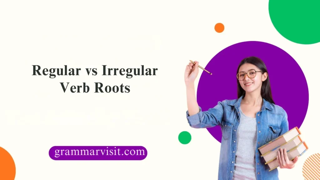 Regular vs Irregular Verb Roots