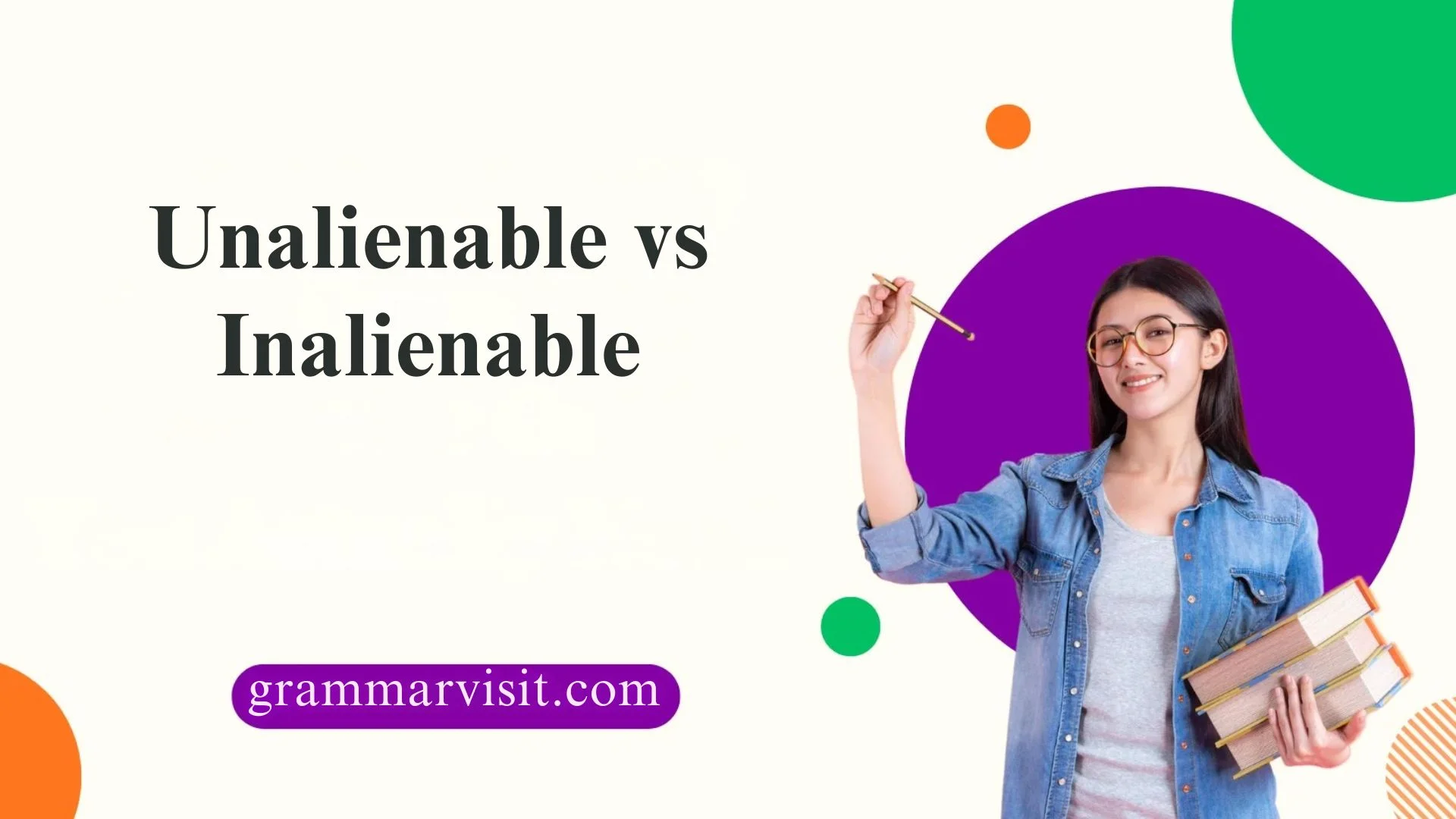 Unalienable vs Inalienable
