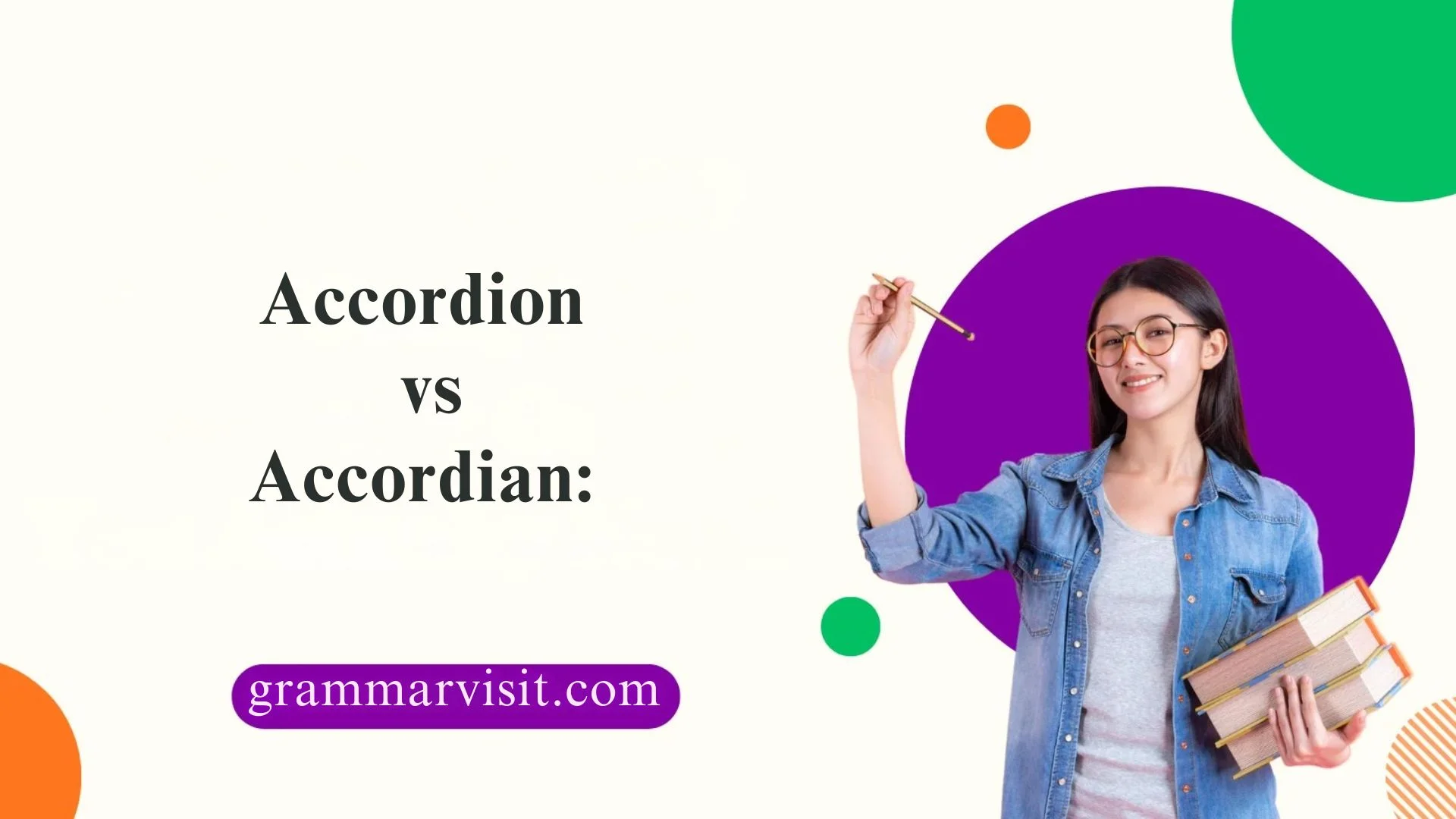 Accordion vs Accordian