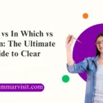 Where vs In Which vs Wherein