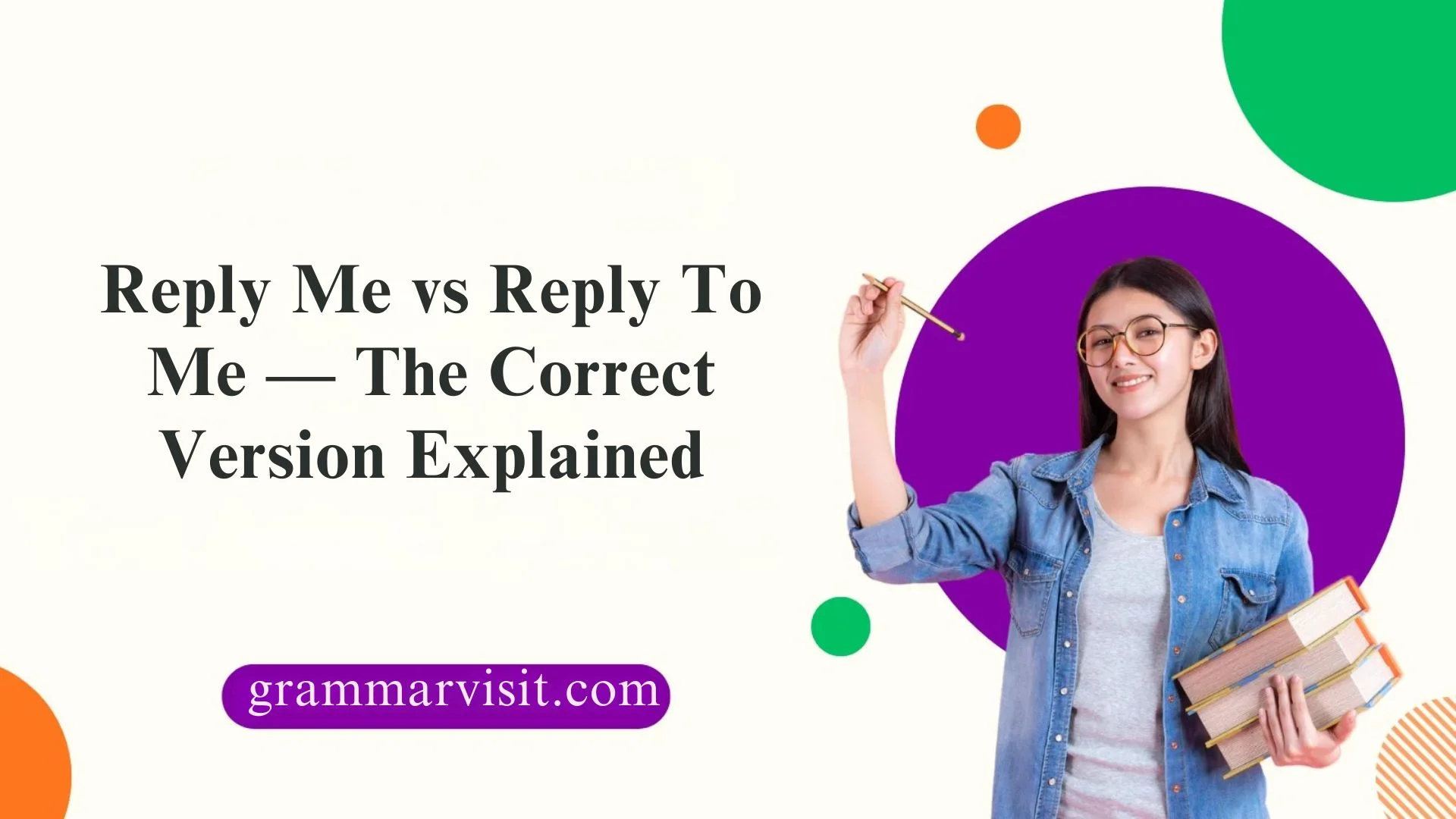 Reply Me vs Reply To Me